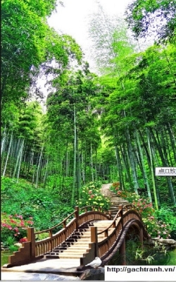 Tranh gạch 3d ốp mộ - DCNN73