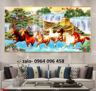 Tranh gạch 3d mã đáo thành công - 7000MN