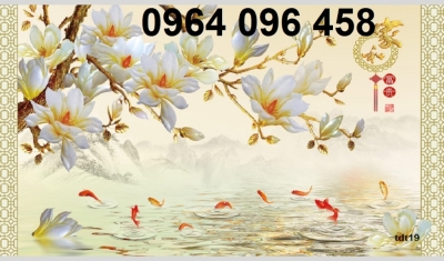 Tranh gạch 3d trang trí phòng khách - VMM65