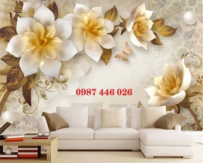 Gạch trang trí tranh gạch phòng khách đẹp HP7283