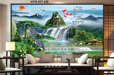 Tranh gạch men - tranh phong cảnh