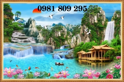 Tranh gạch men , gạch 3d HHF05