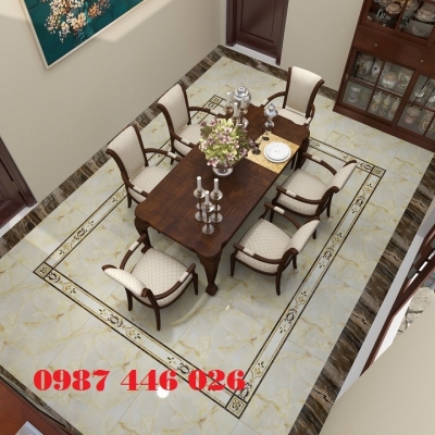 Gạch viền khắc vàng 15x80cm HP9843