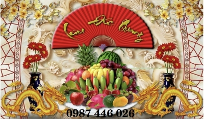 Tranh gạch phòng thờ 3d HP97373