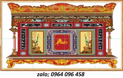 Tranh gạch 3d phòng thờ - 0988C
