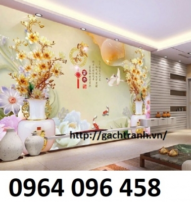 Tranh gạch men 3d trang trí phòng khách - CX4221