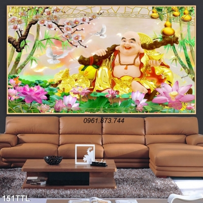 Tranh 3D thần tài