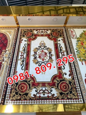 Gạch thảm , thảm lát nền mới nhất khắc kim