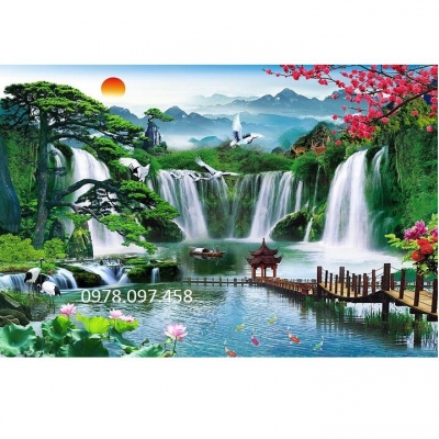 Tranh gạch - tranh phòng khách