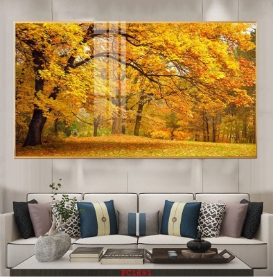 Tranh gạch 3D phong cảnh mùa thu