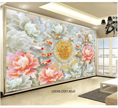 Tranh gạch hoa sứ