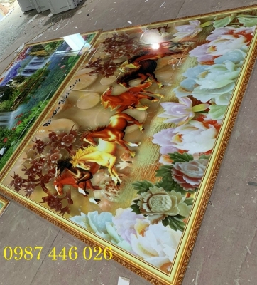 In gạch tranh mã đáo thành công HP86263