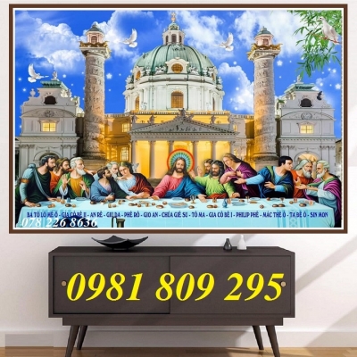 Tranh gạch ốp tường công giáo , Gạch ốp tường Hn888