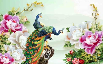 Tranh 3d - tranh gạch 3d - gạch tranh 3d - SAX43