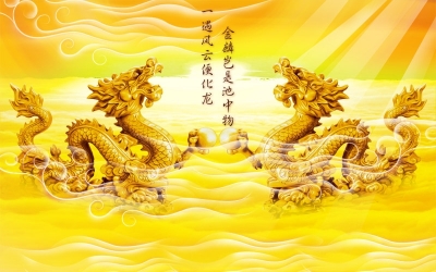 Tranh gạch 3d rồng phượng - SDF54