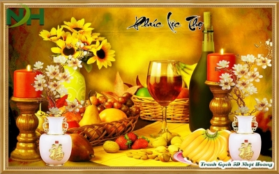 Tranh gạch 3d ốp phòng bếp - MXVC43