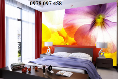 Tranh ddẹp phòng ngủ- tranh gạch men 3D
