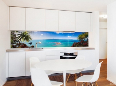 Gạch tranh dán tường phòng ăn