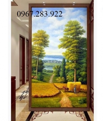 Gạch trang trí phong cảnh