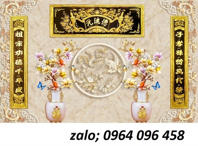 Gạch tranh 3d phòng thờ - GFSS32