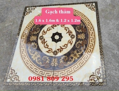 Thảm phòng khách gạch nền nhà HP88988