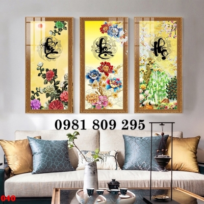 Tranh gạch 3d phúc lộc thọ , gạch cao cấp nhất