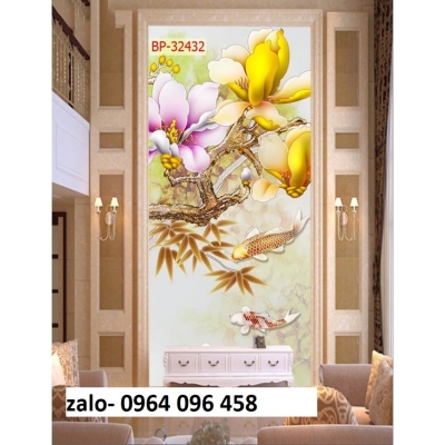 Tranh gạch hoa ngọc 3d - KDX33