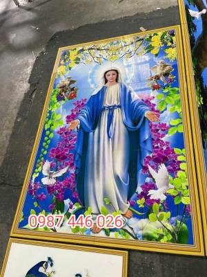 Gạch tranh công giáo, tranh gạch men, gạch ốp tường
